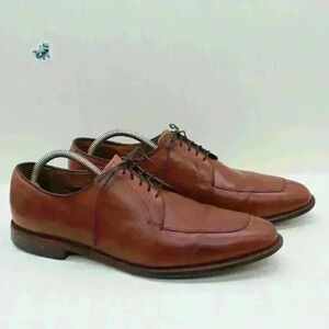 Allen Edmonds Delray Men's Brown Leather Split Toe Oxfords Shoes Size US 11B